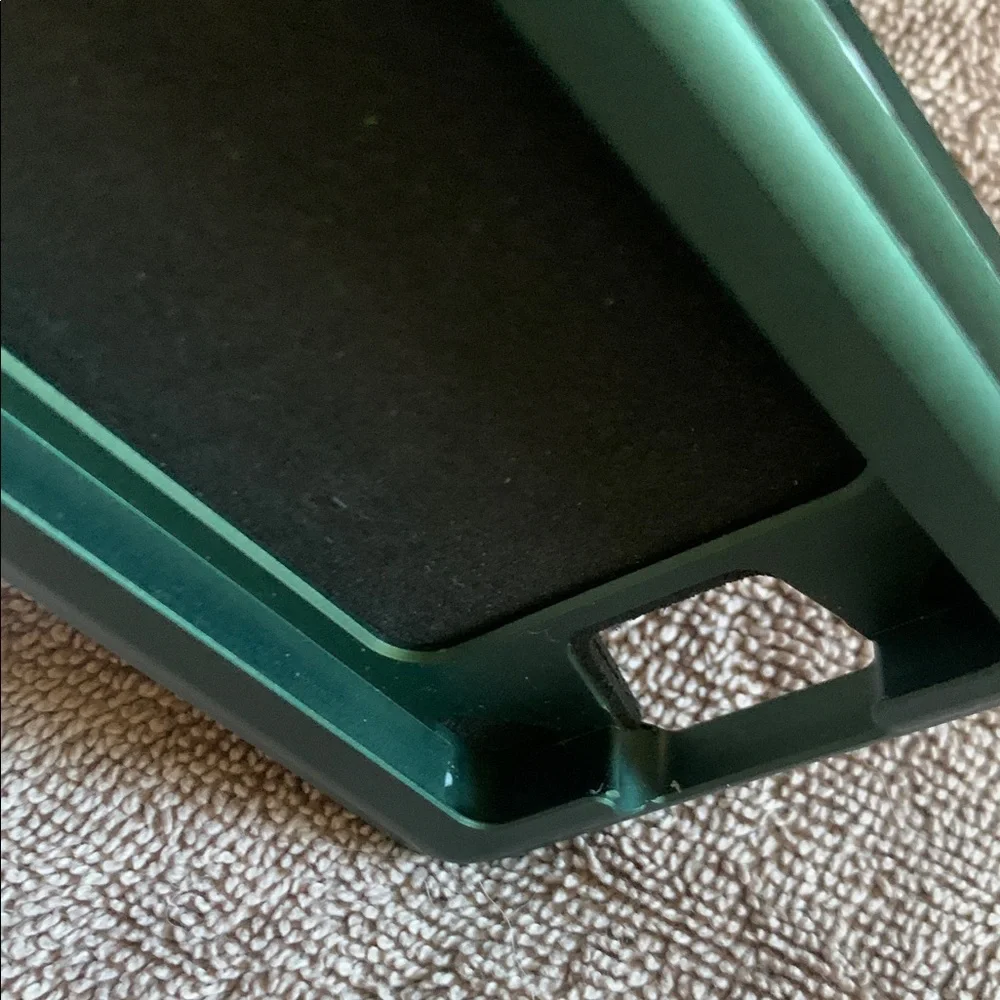 Muradin EDC Wallet Tactical Bifold EDC Metal RFID Blocking in Saffiano Green